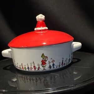 The Grinch Brie Baker/Serving Dish With Lid